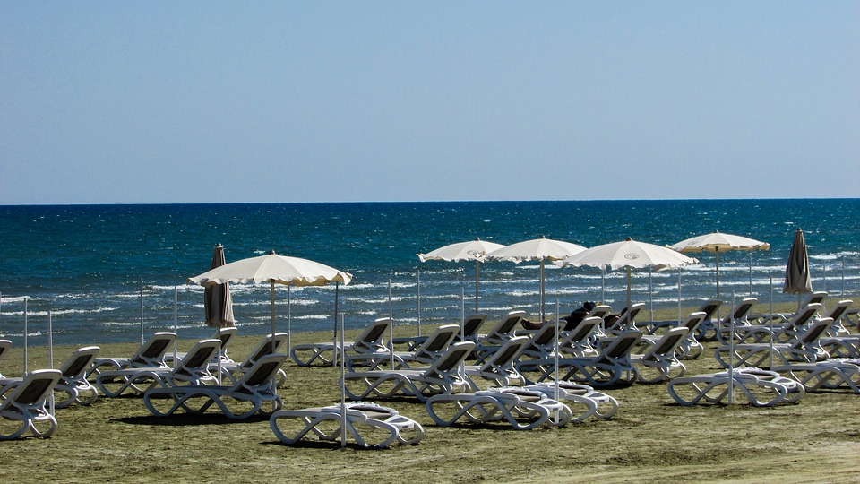 Larnaca beach