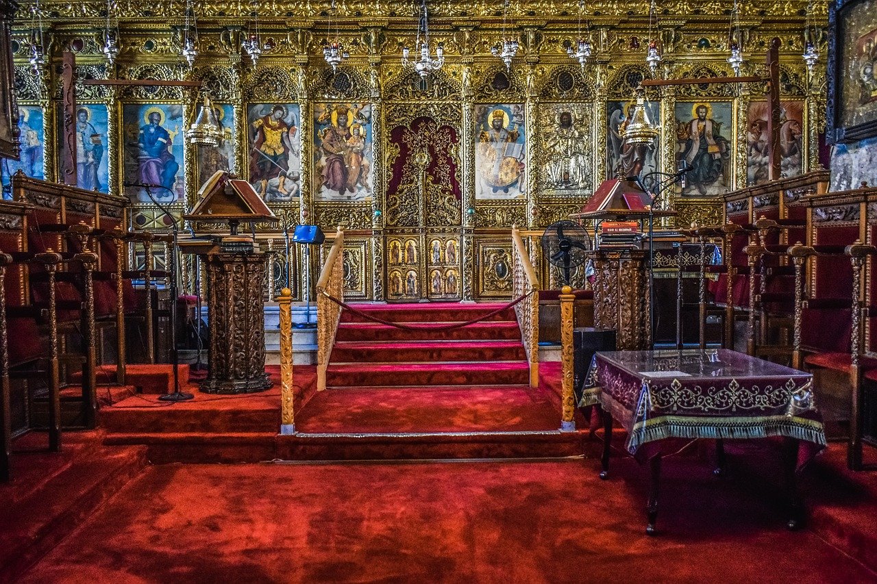 Interior of St Lazarus