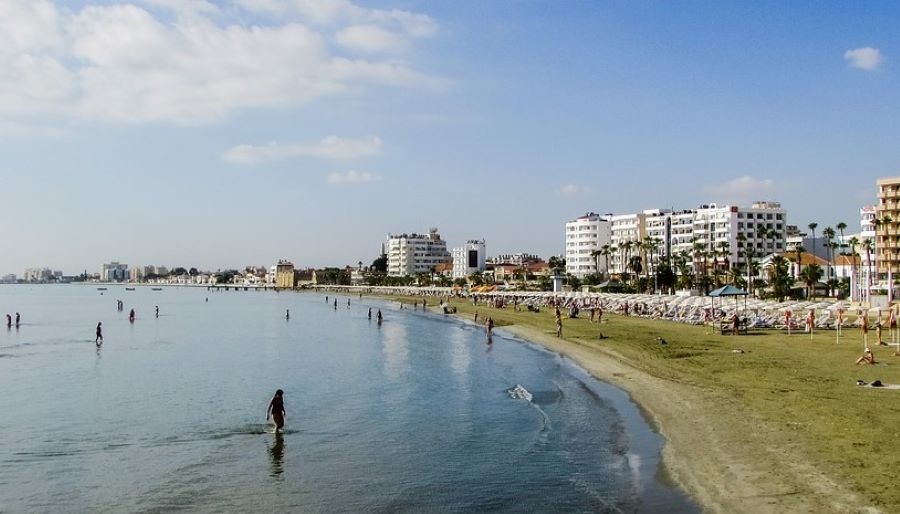 Larnaca beach