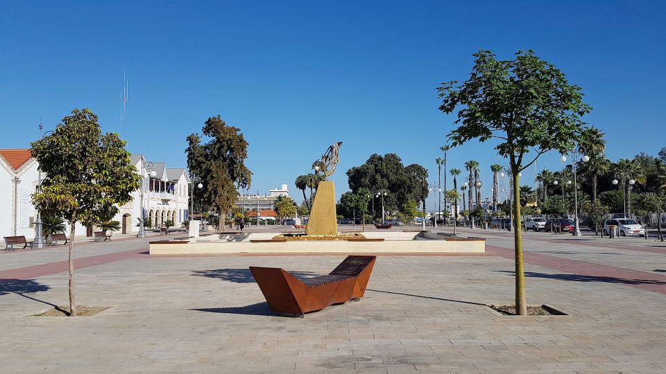 city center Larnaca, Cyprus.