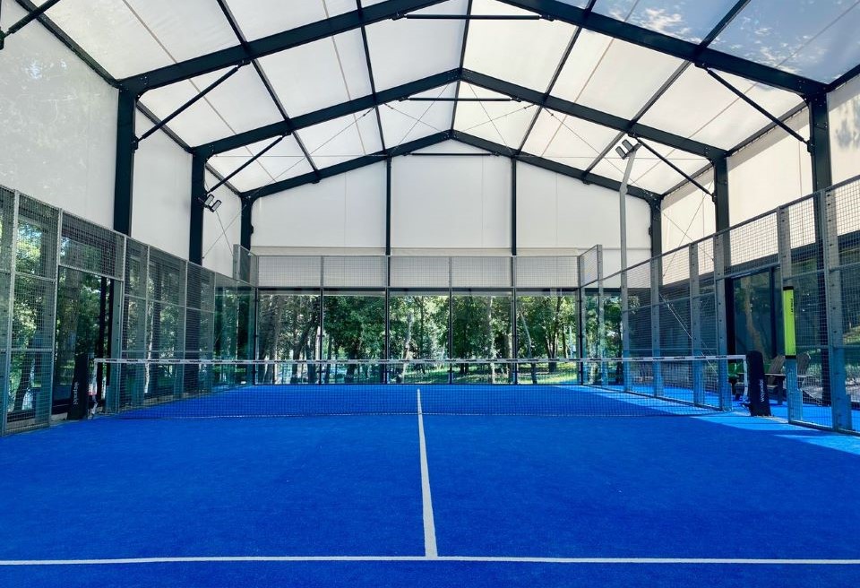indoor padel court